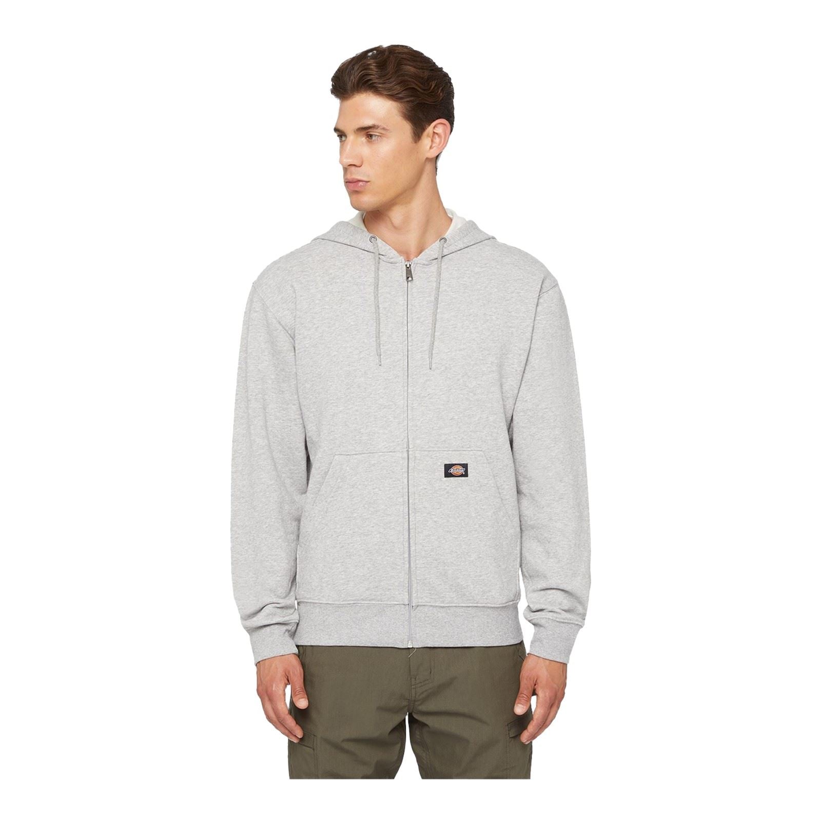 Dickies Everyday Fleece Zip Hoodie Men's Grey Fleece Jacket
