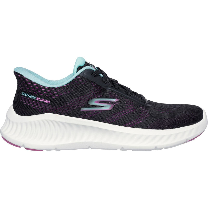 Skechers Go Walk Now Khloe Textile Women's Black/Purple Trainers