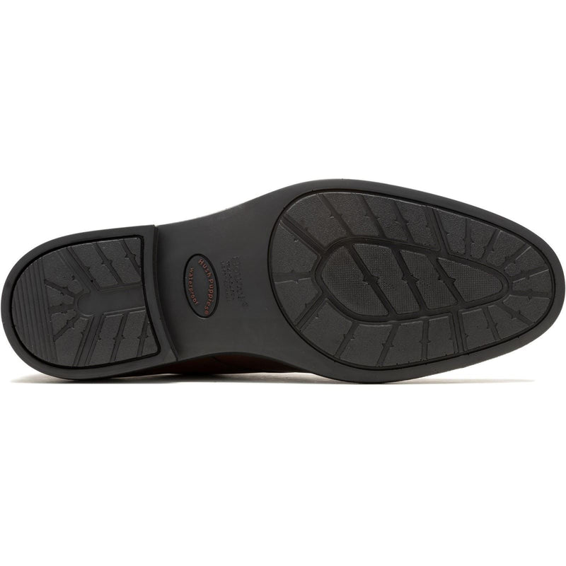 Hush Puppies Banker Leather Men's Brown Lace-Up Shoes