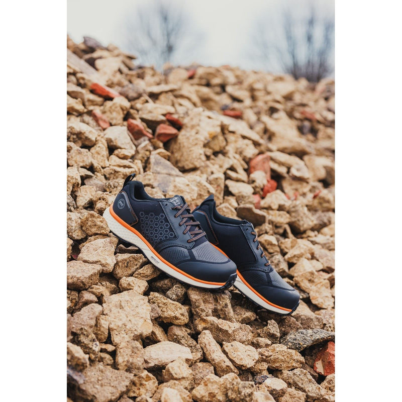 Timberland Pro Reaxion Synthetic Black/Orange Safety Trainers