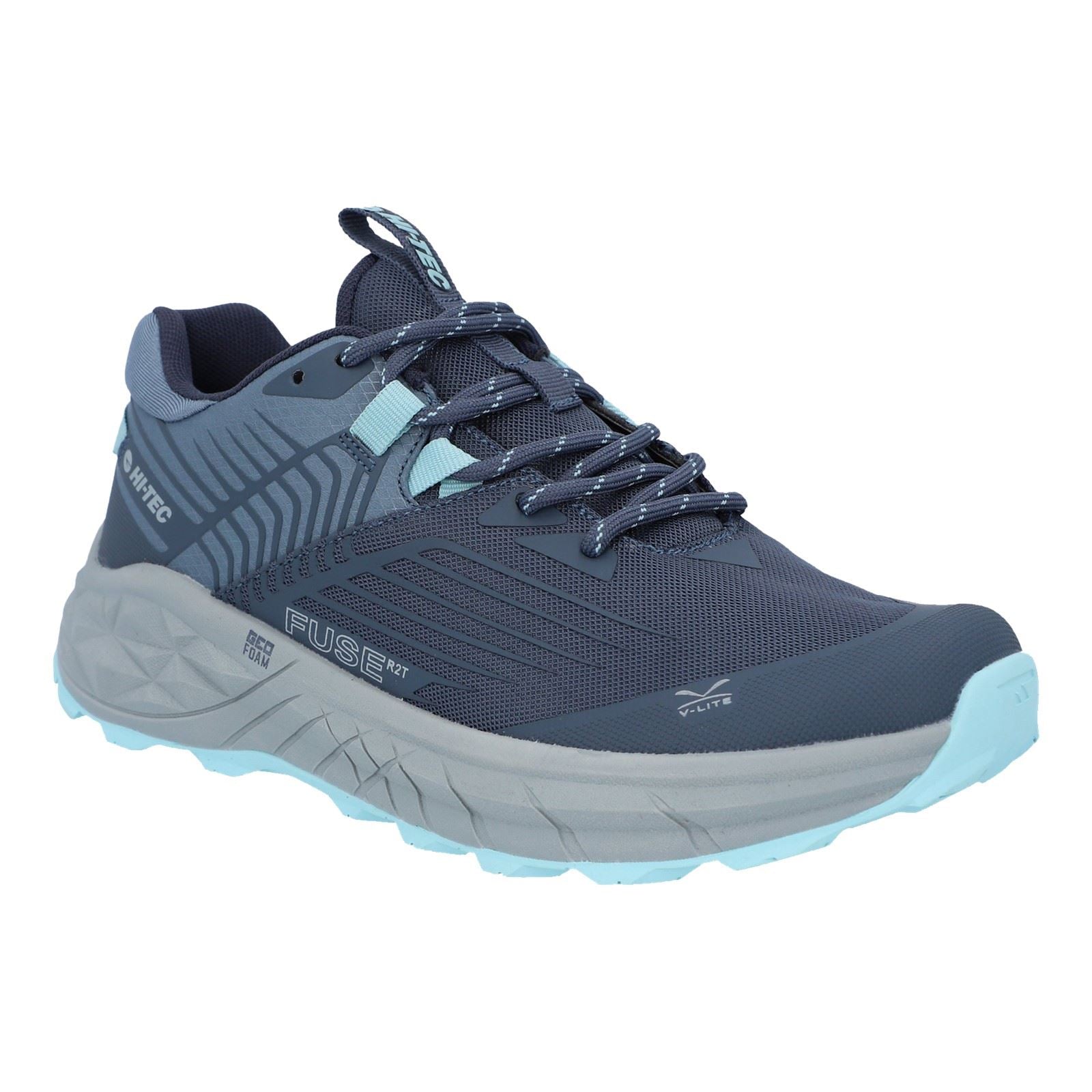 Hi-Tec Fuse Trail Low Synthetic Mesh Women's Grisaille/Flintstone Trainers