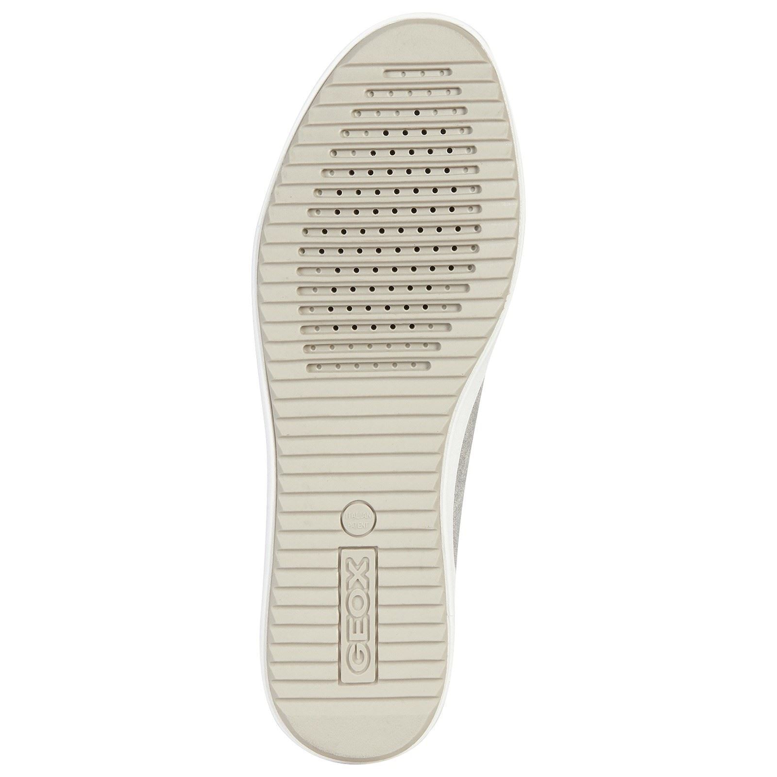 Geox D Blomiee A Synthetic Women's Silver Trainers