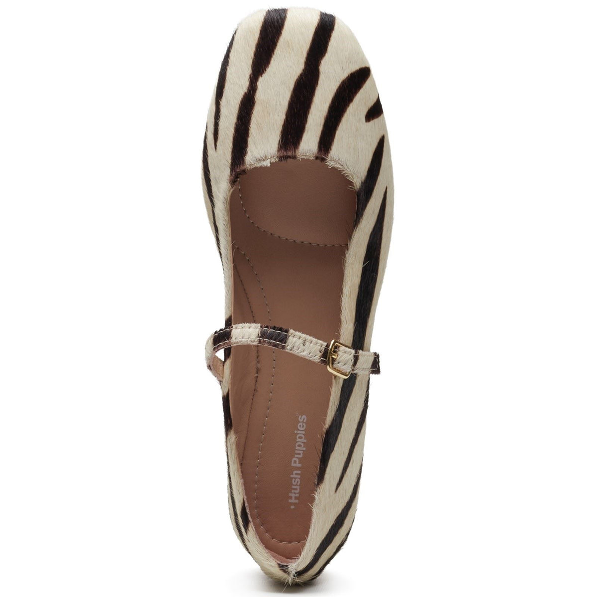 Hush Puppies Pasha Leather Women's Zebra Shoes