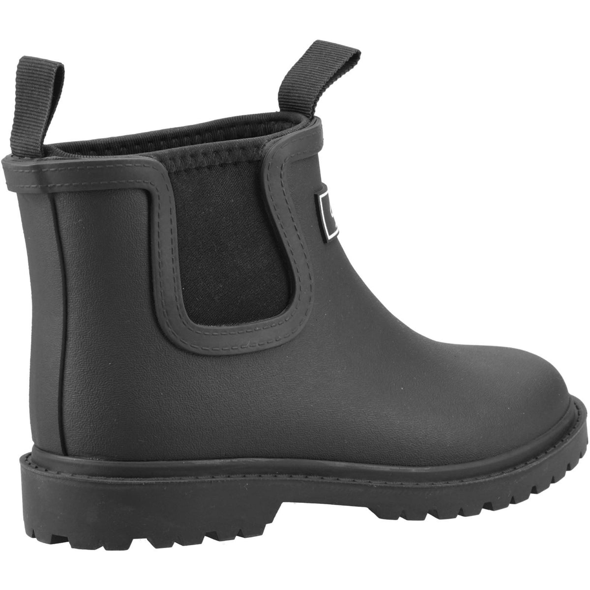 Cotswold Kids Barton Synthetic Black Wellington Boots