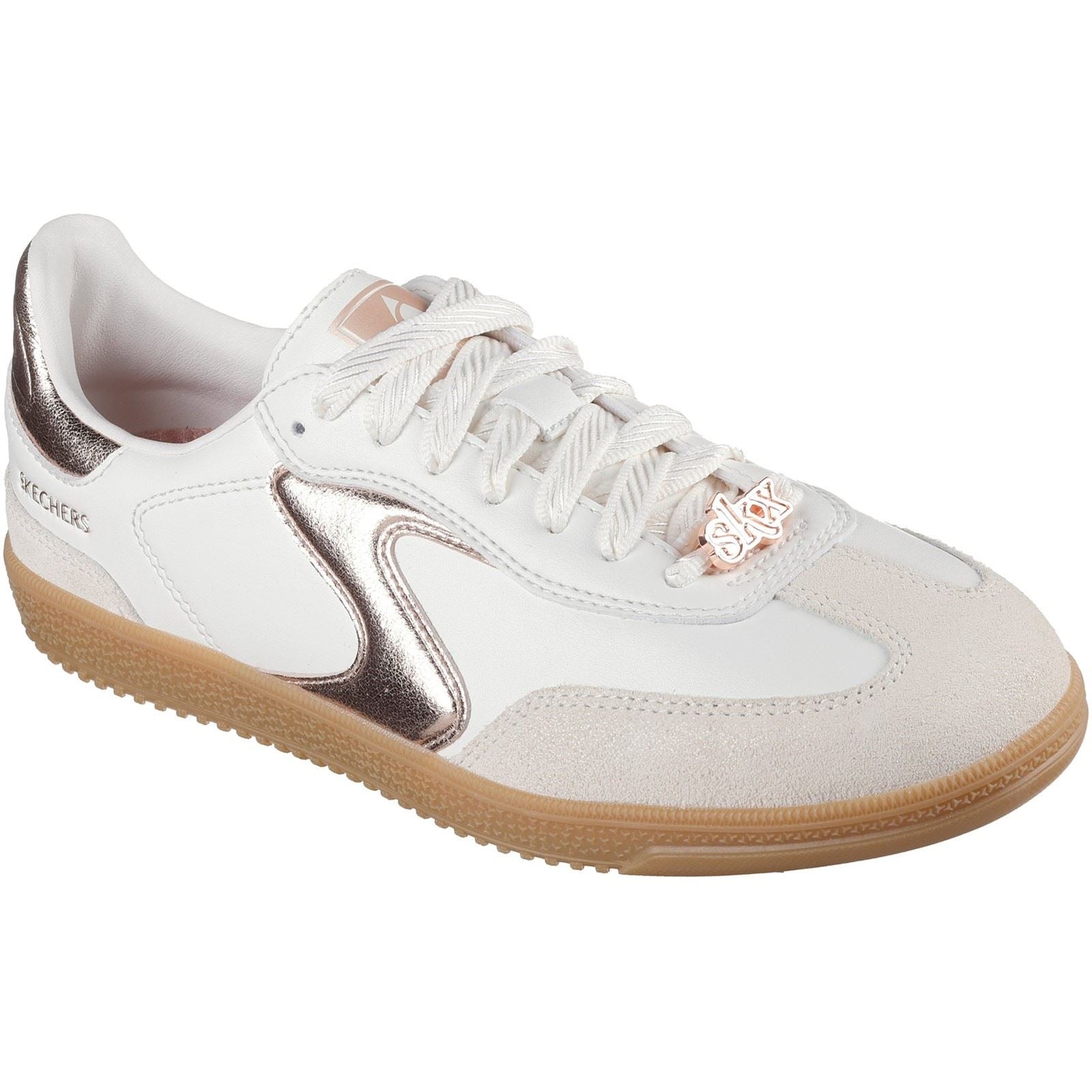 Skechers Hotshot Cool Glow Women's White/Rose Gold Trainers
