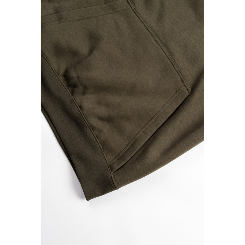 Caterpillar Essentials Synthetic Men's Moss Hooded Sweatshirt