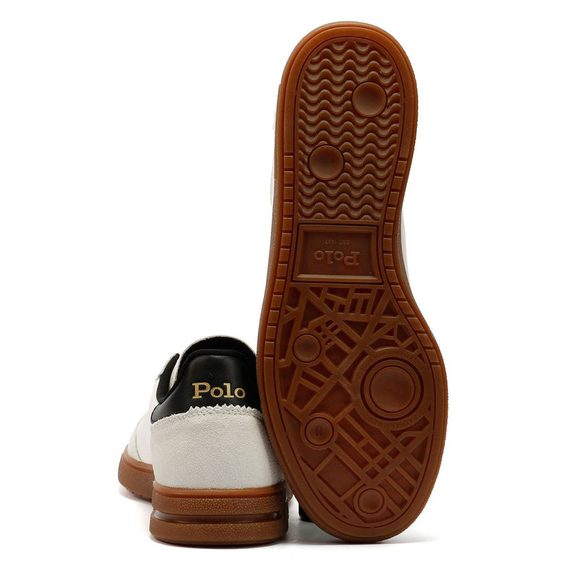 Ralph Lauren Bedford White/Black Trainers