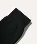 JAK Cotton Black Calf High Socks