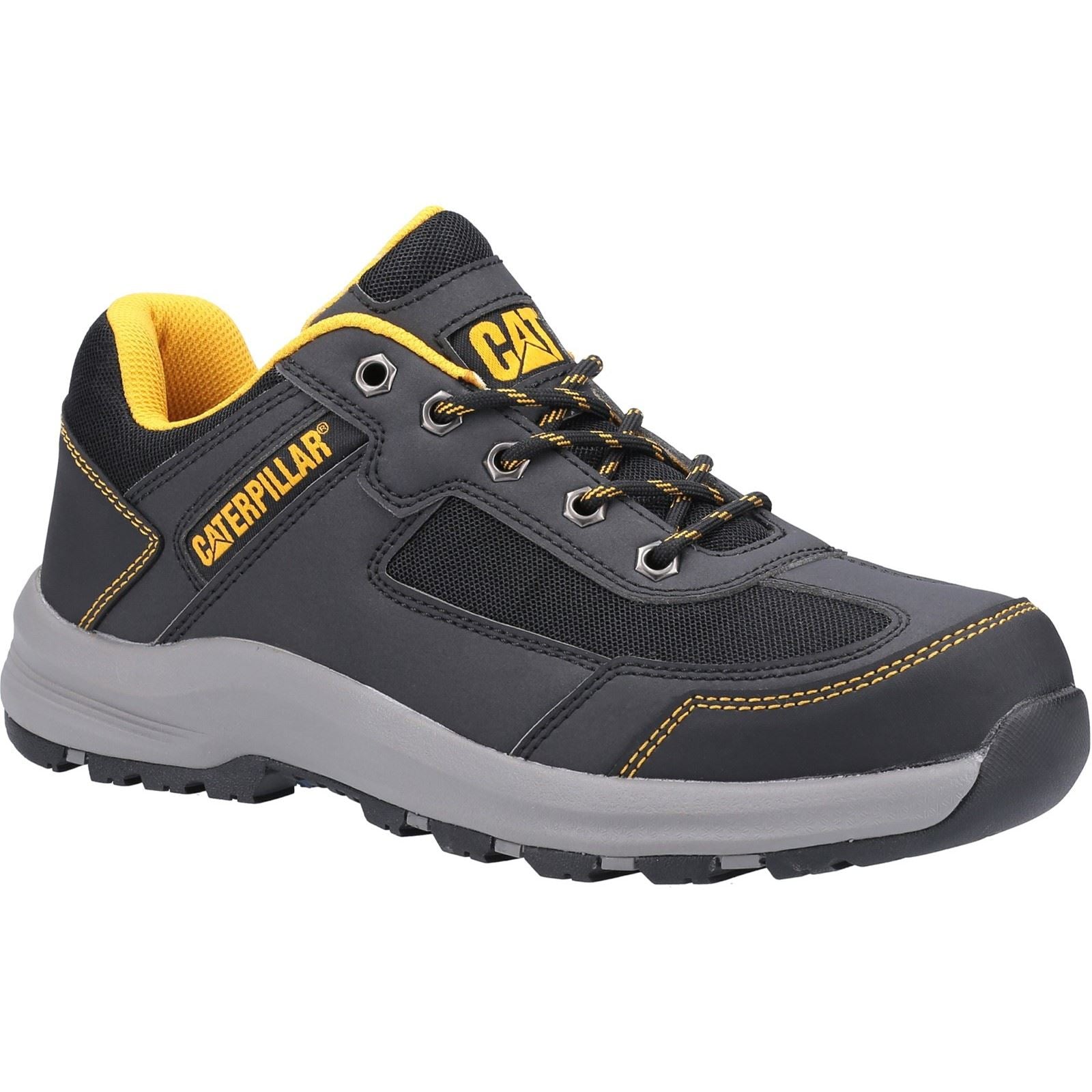 Caterpillar Elmore Low Synthetic Grey Safety Trainers