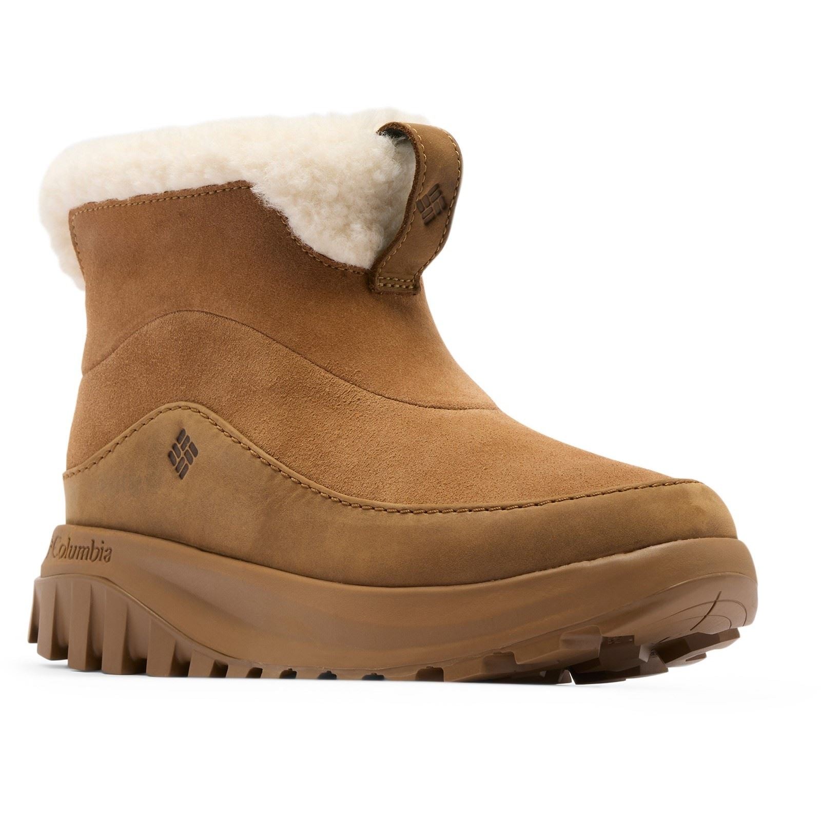 Columbia Snowtrot Ease Leather Women's Light Brown Hiking Boots
