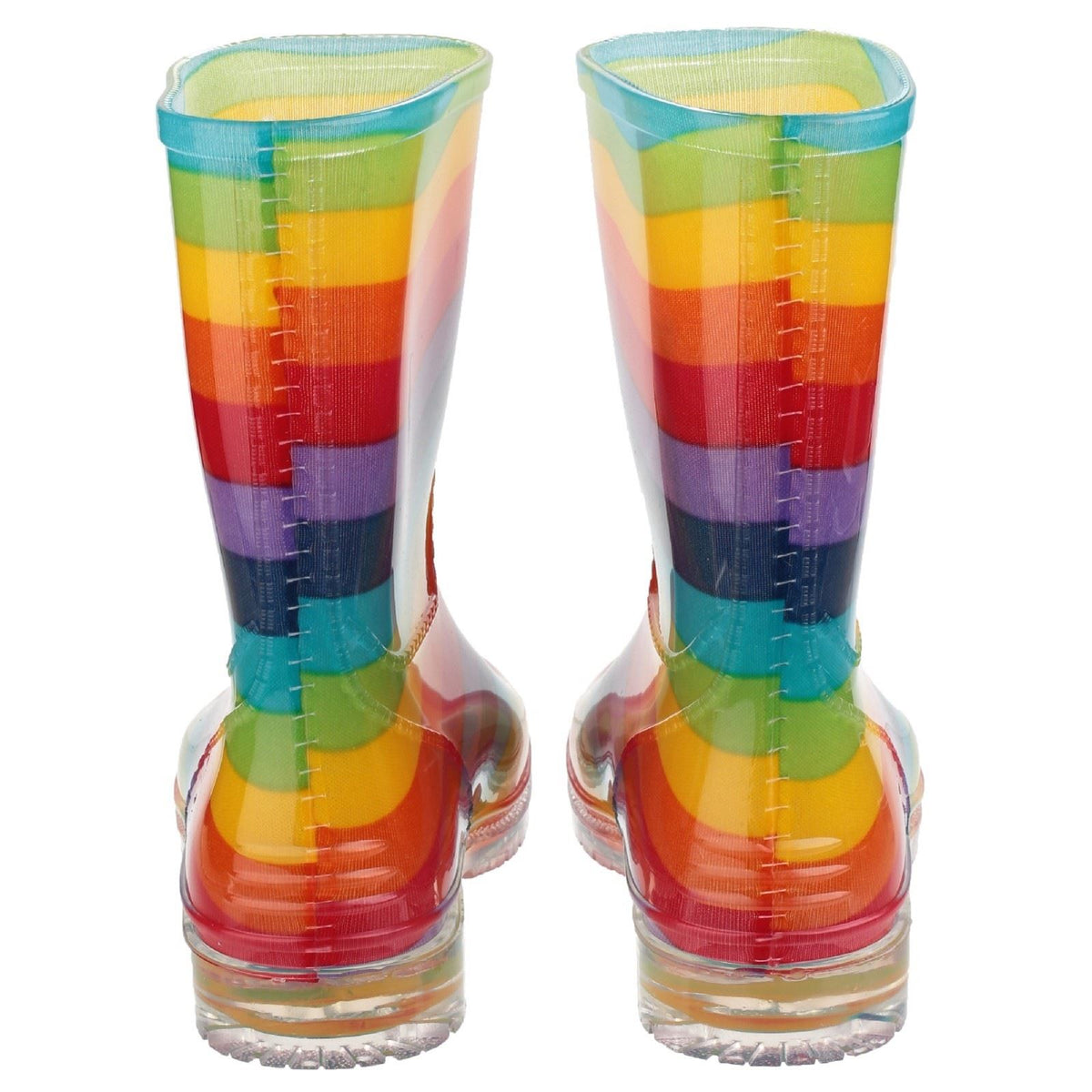Cotswold Synthetic Junior Rainbow Wellington Boots