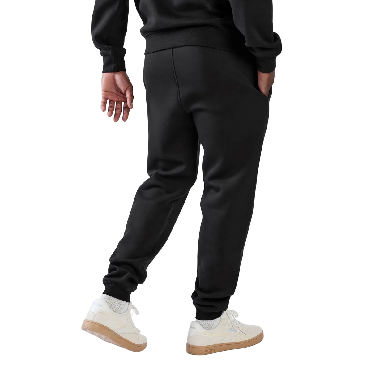 Reebok ID 2-Colour Logo Cuffed Joggers Cotton Men's Black Joggers