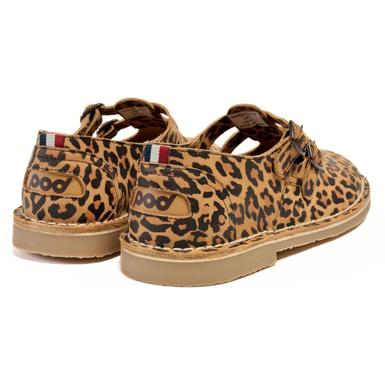 Pod Marley Leather Women's Leopard Shoes