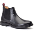Base London Bloom Leather Men's Black Boots