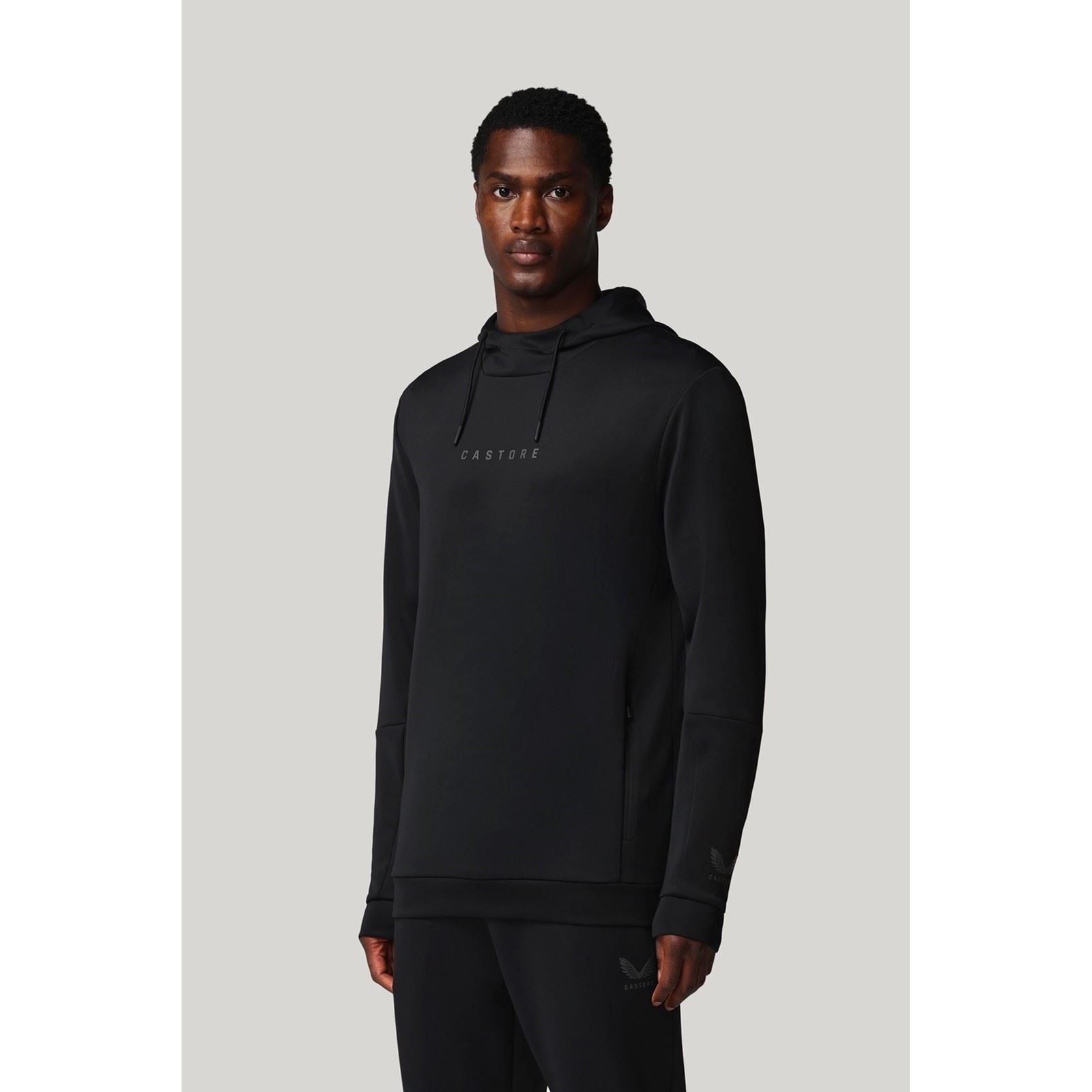 Castore Flex Hoodie Men's Black Hooded Sweatshirt