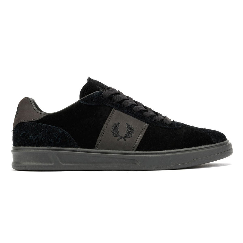 Fred Perry B4 Men's Black/Anchor Grey Trainers