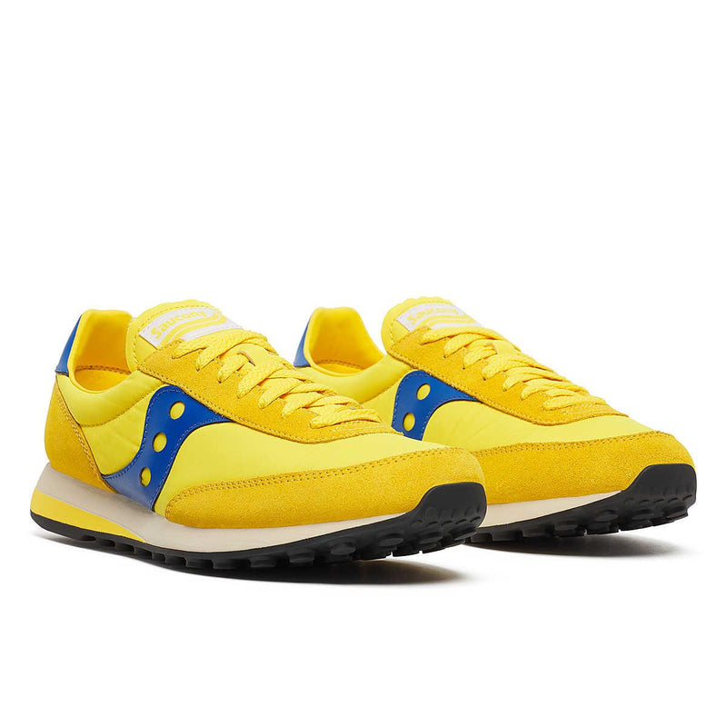 Saucony Trainer 80 Yellow/Blue Trainers