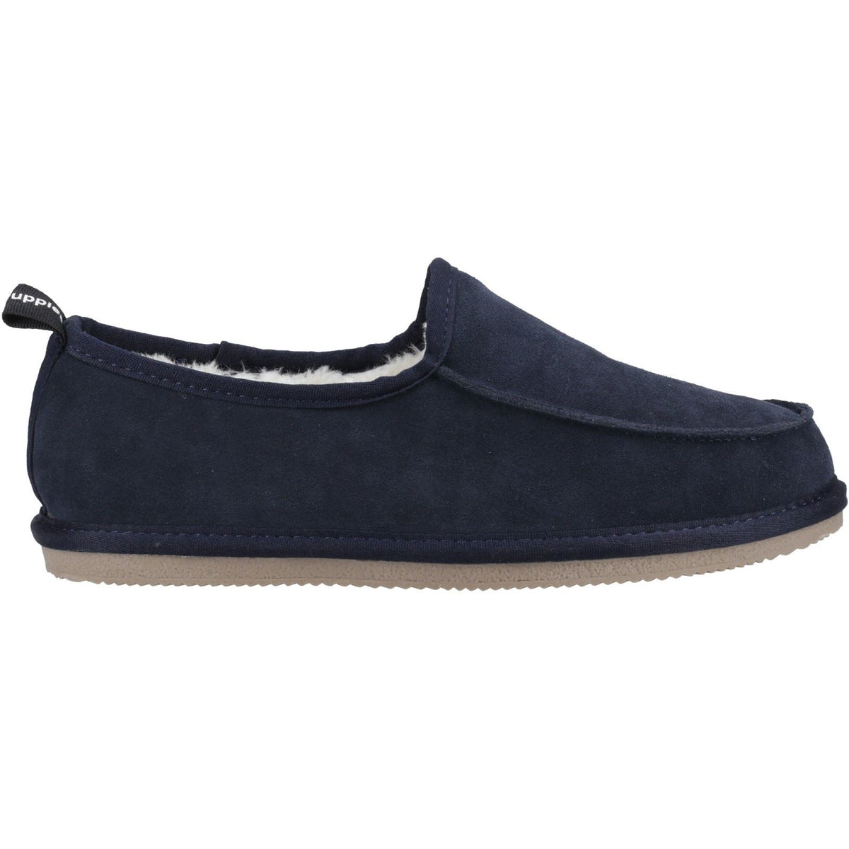Hush Puppies Charles Suede Men's Navy Slippers