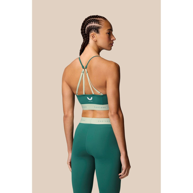 Castore Low Support Sports Bra Polyester Women's Dark Turquoise Sports Bra
