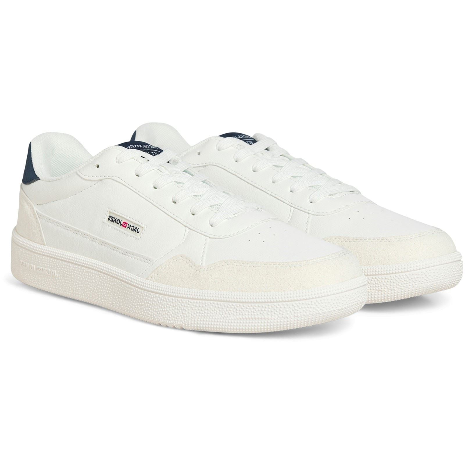 Jack & Jones Bounce Synthetic Men's White/Navy Blazer Trainers