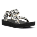 Teva Midform Universal Women's Black/White Floral Sandals