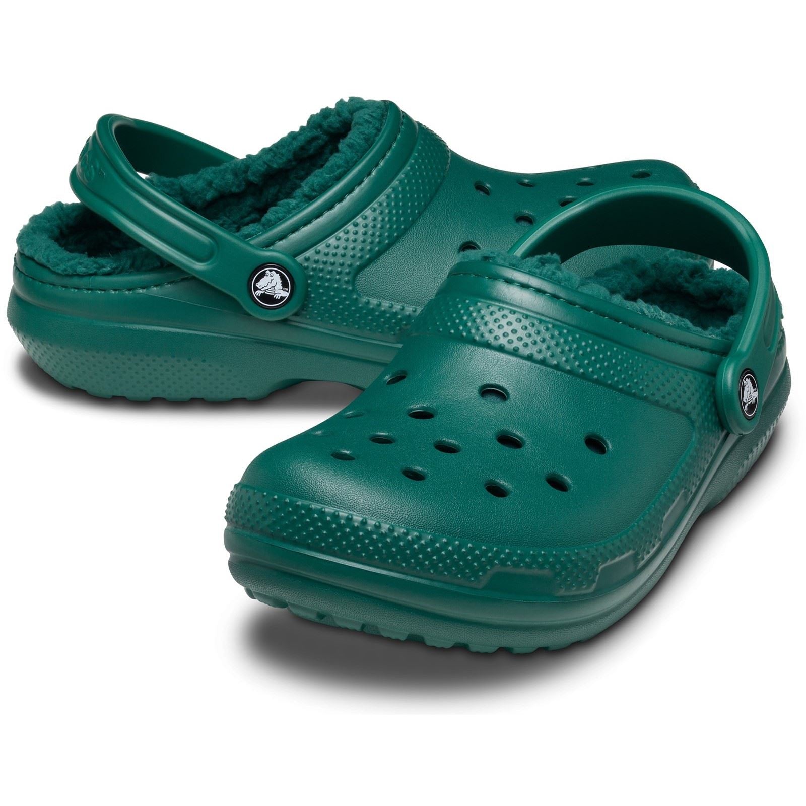 Crocs Classic Lined Clog Synthetic Emerald Clogs