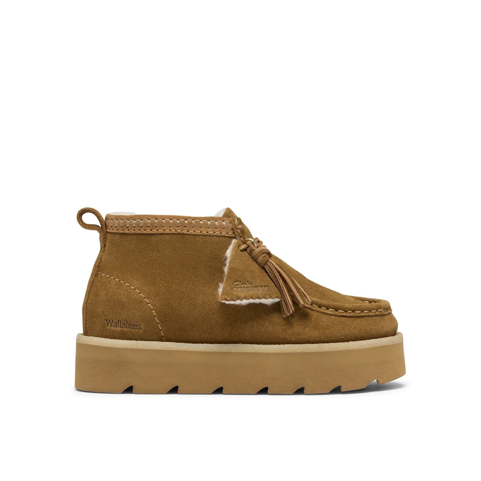 Clarks Originals Meare Walla Suede Women's Mid Brown Boots