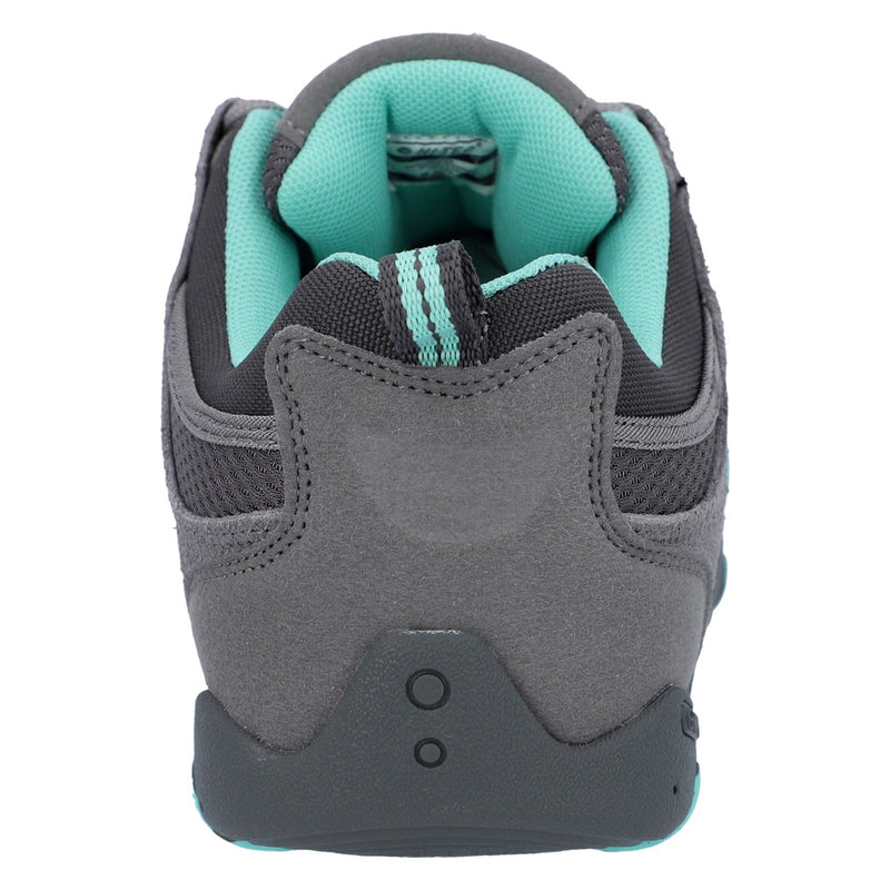Hi-Tec Quadra II Suede Women's Grey/Mint Hiking Boots