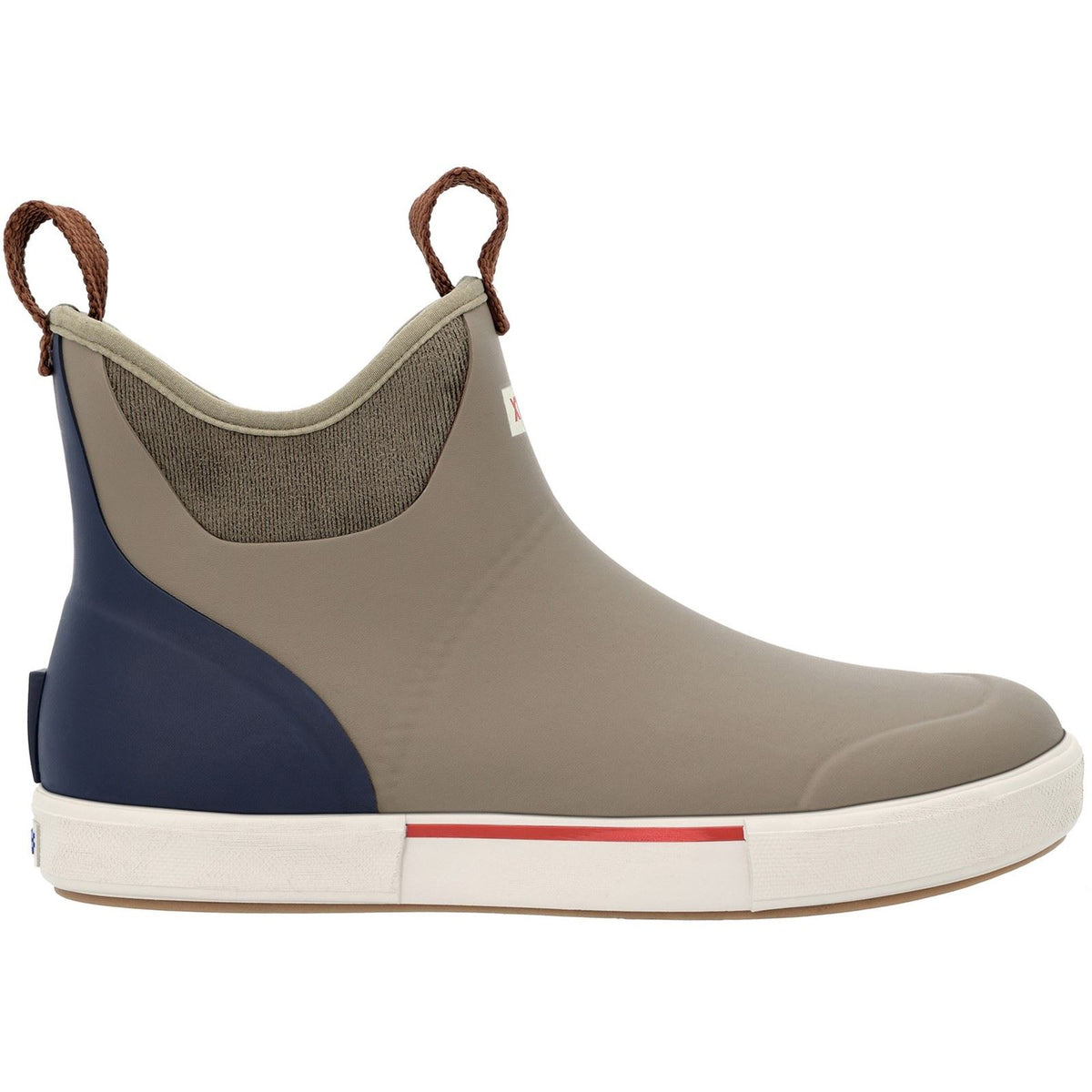 Xtratuf Ankle Deck Rubber Men's Vintage Olive Wellington Boots