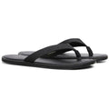 Jack & Jones Washton Leather Men's Anthracite Flip Flops