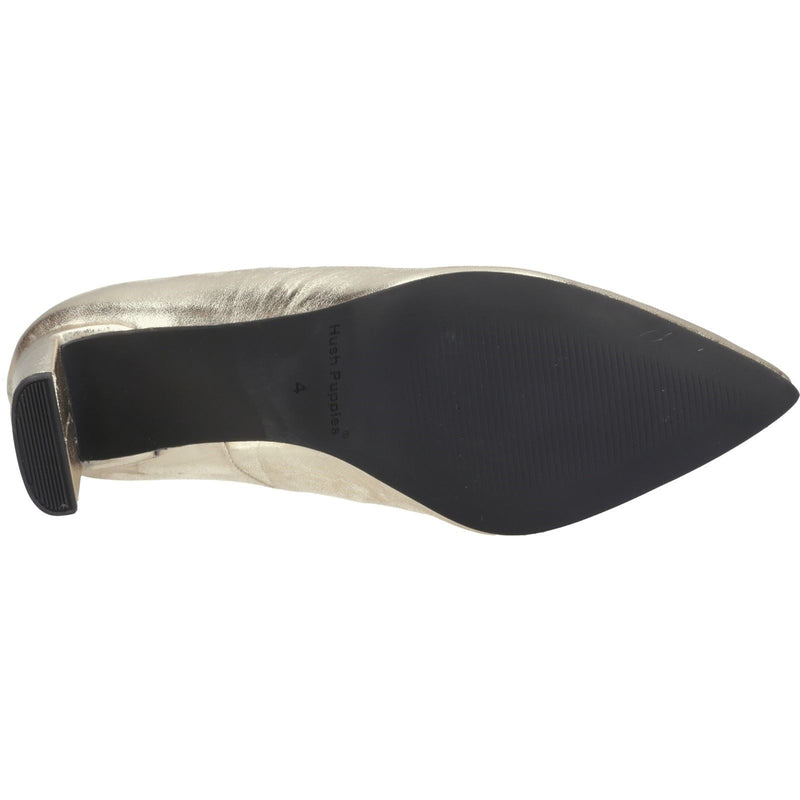 Hush Puppies Olivia Suede Women's Gold Shoes