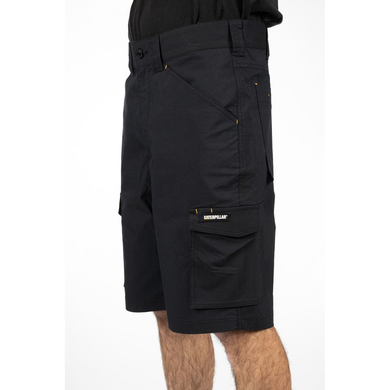 Caterpillar Nexus Stretch Cotton Men's Black Work Shorts