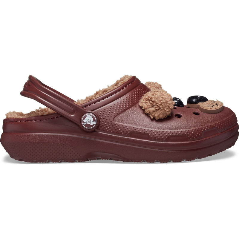 Crocs Toddler Classic Lined Synthetic Bear Clogs