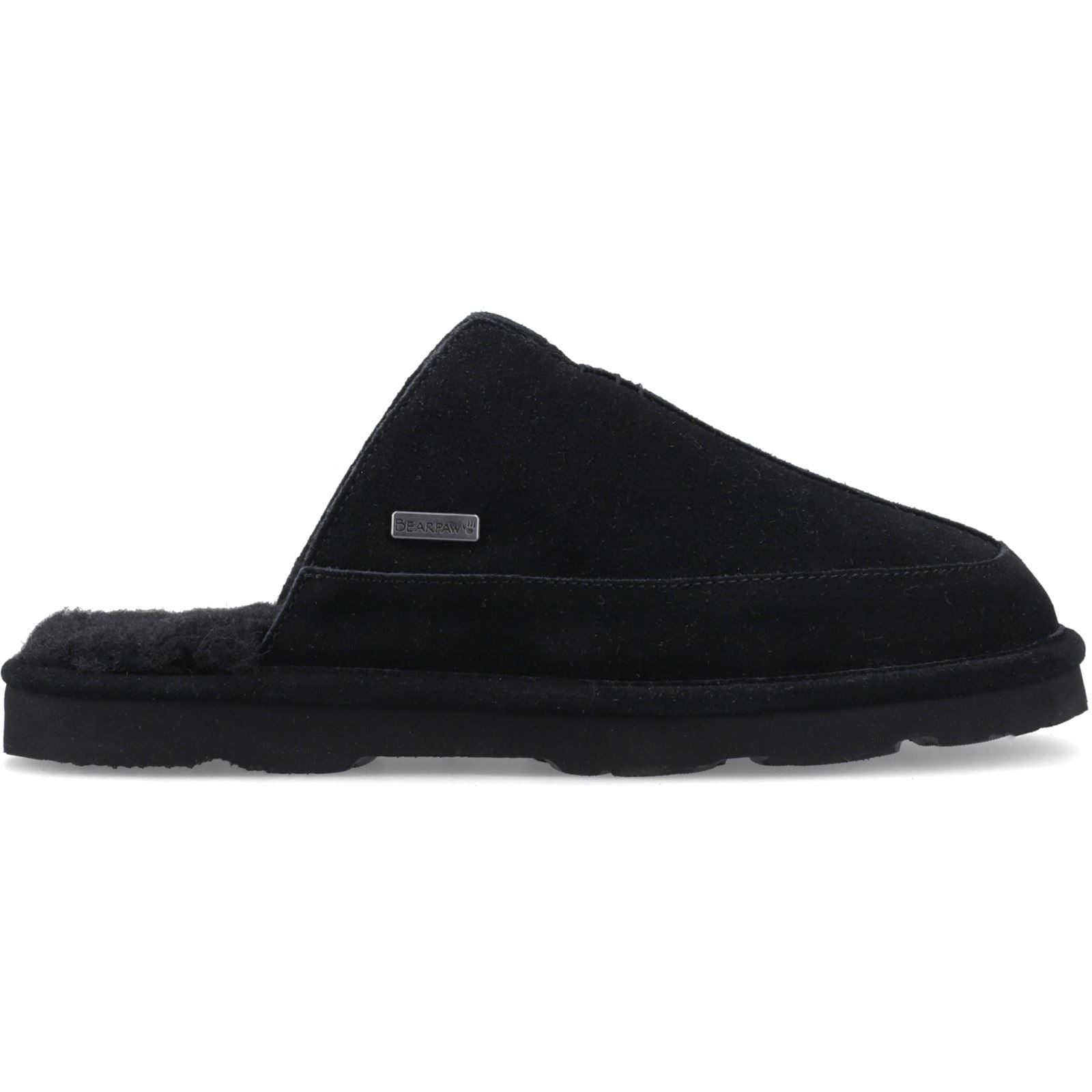 Bearpaw Walker Suede Men's Black Slippers