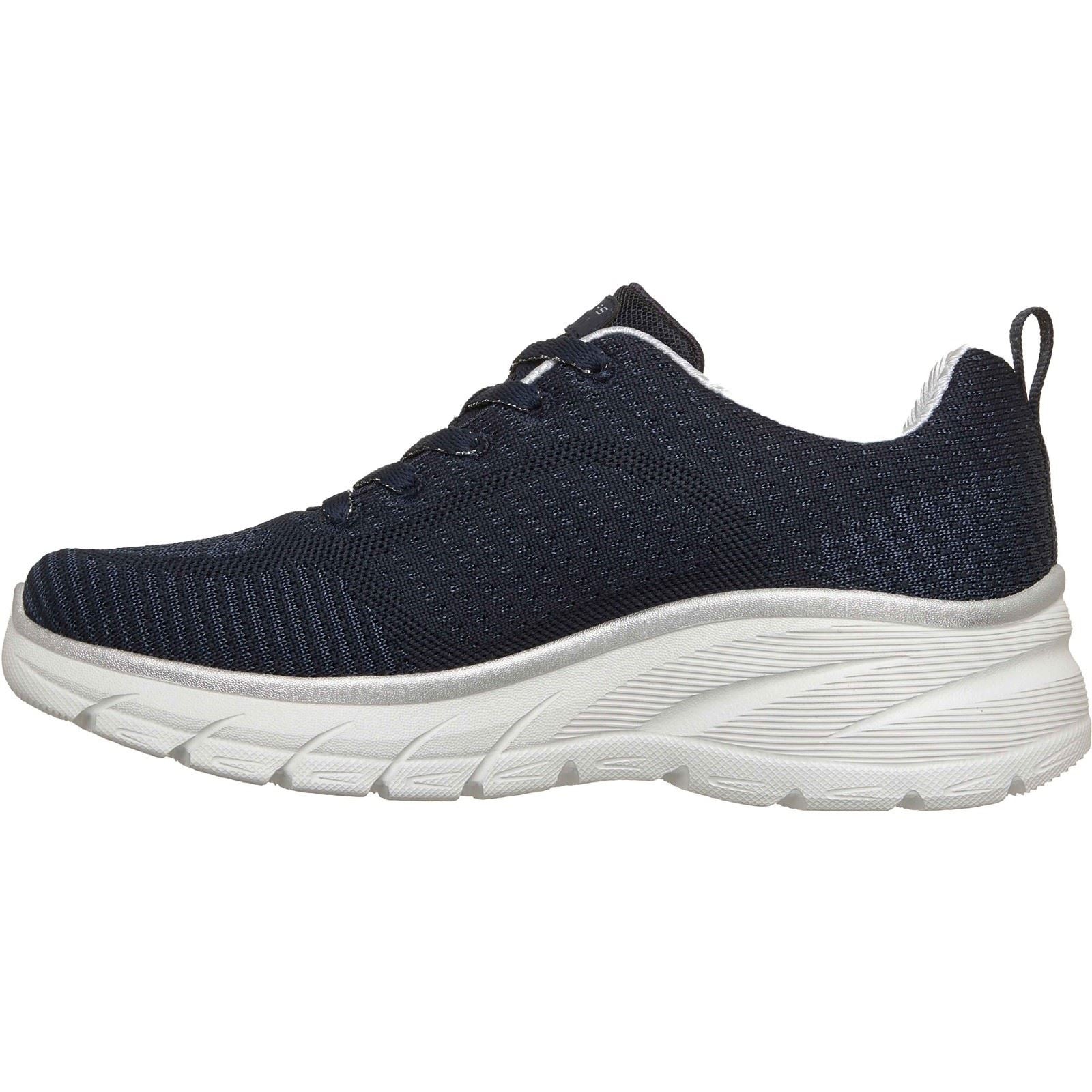 Skechers Fashion Fit 2.0 Polyester Women's Navy/Silver Trainers