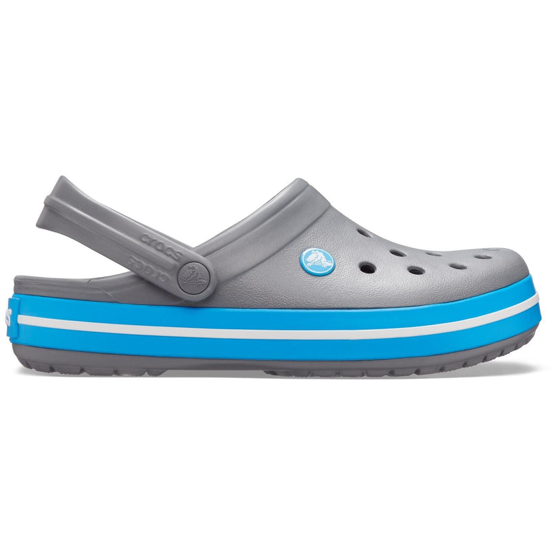 Crocs Crocband Croslite Rubber Men's Charcoal/Ocean Clogs