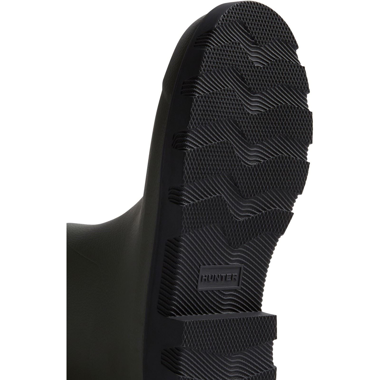 Hunter Downpour Adjustable Boot Rubber Men's Dark Olive/Black Wellington Boots