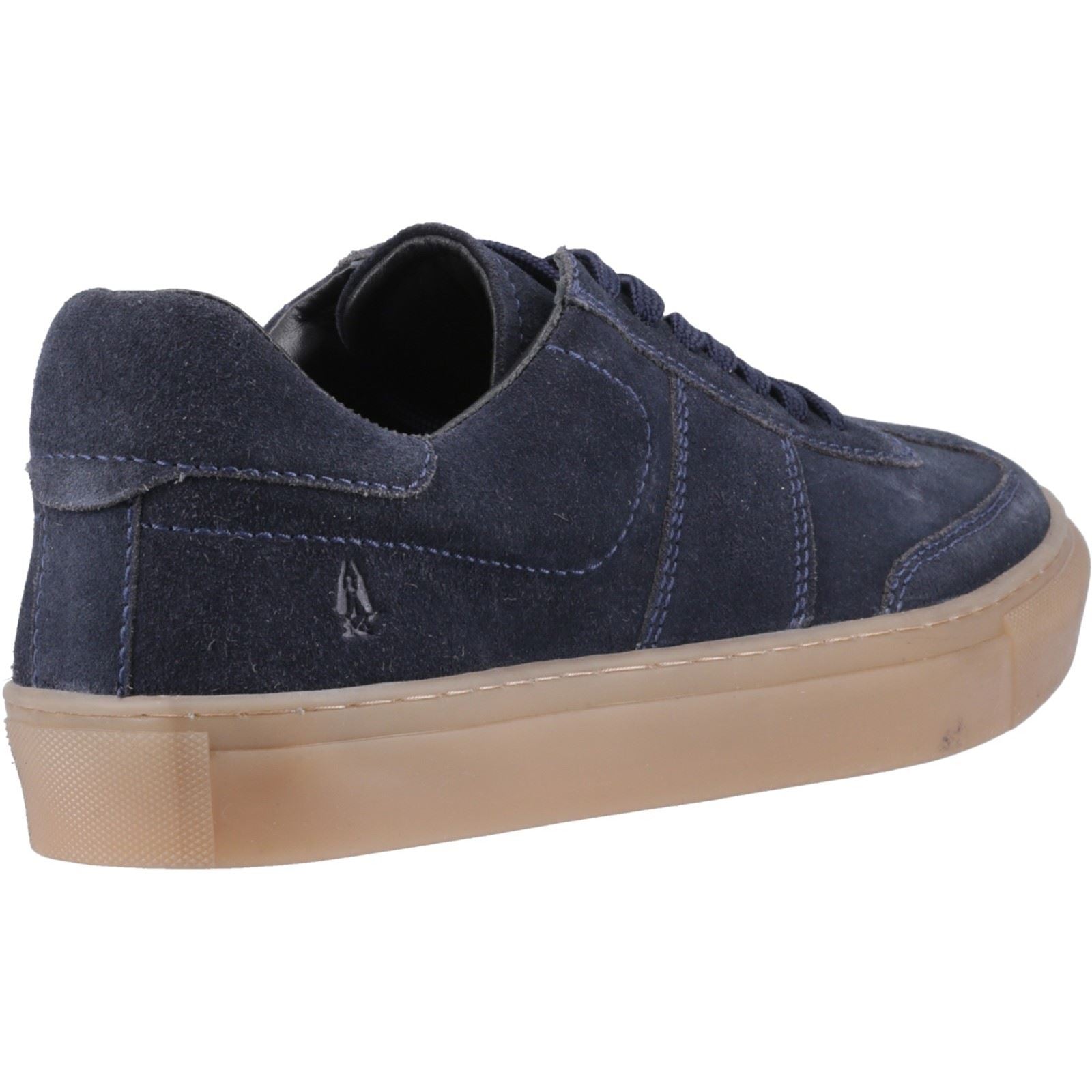 Hush Puppies Riley Suede Men's Navy Suede Trainers