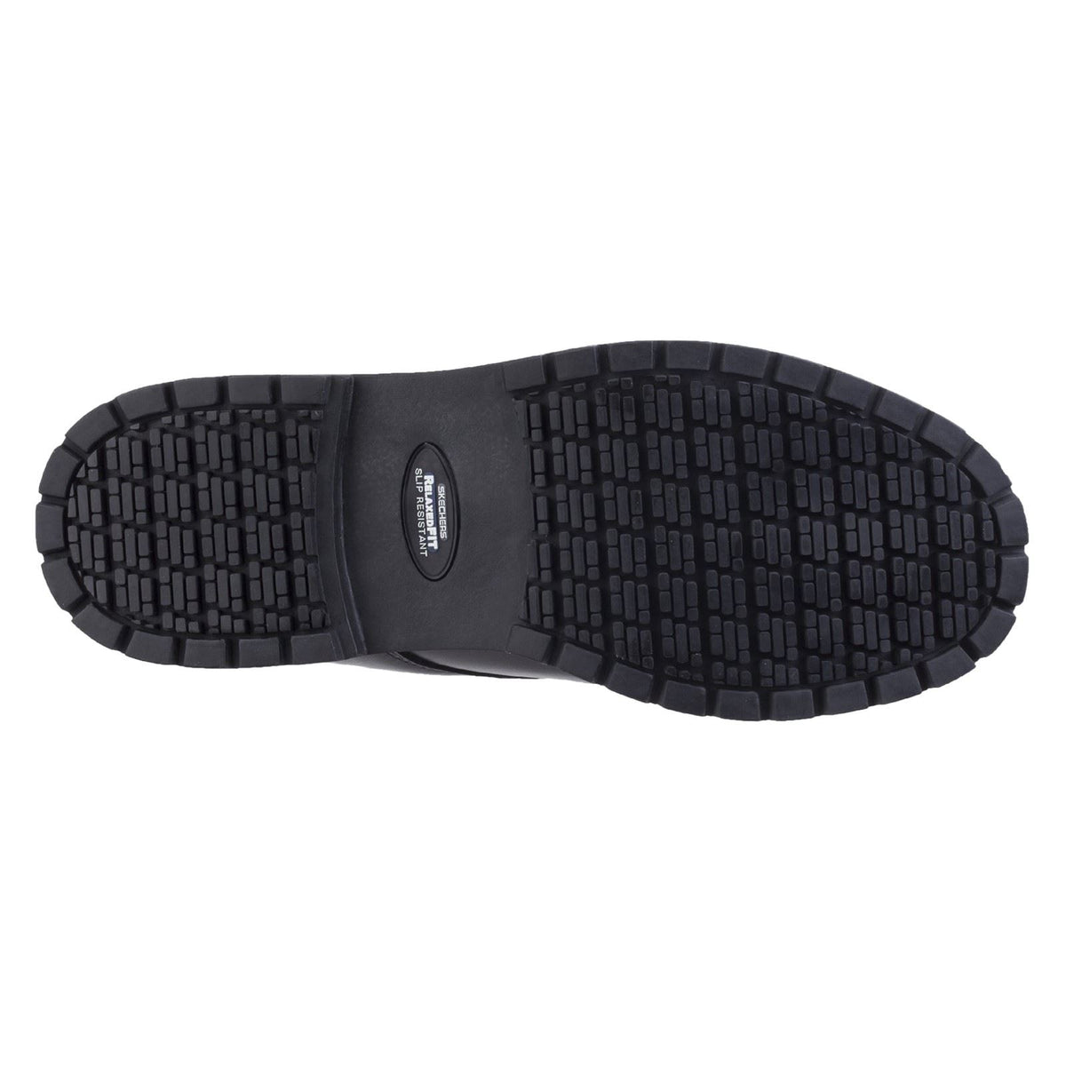 Skechers Workwear Cottonwood Elks Leather Men's Black Safety Shoes