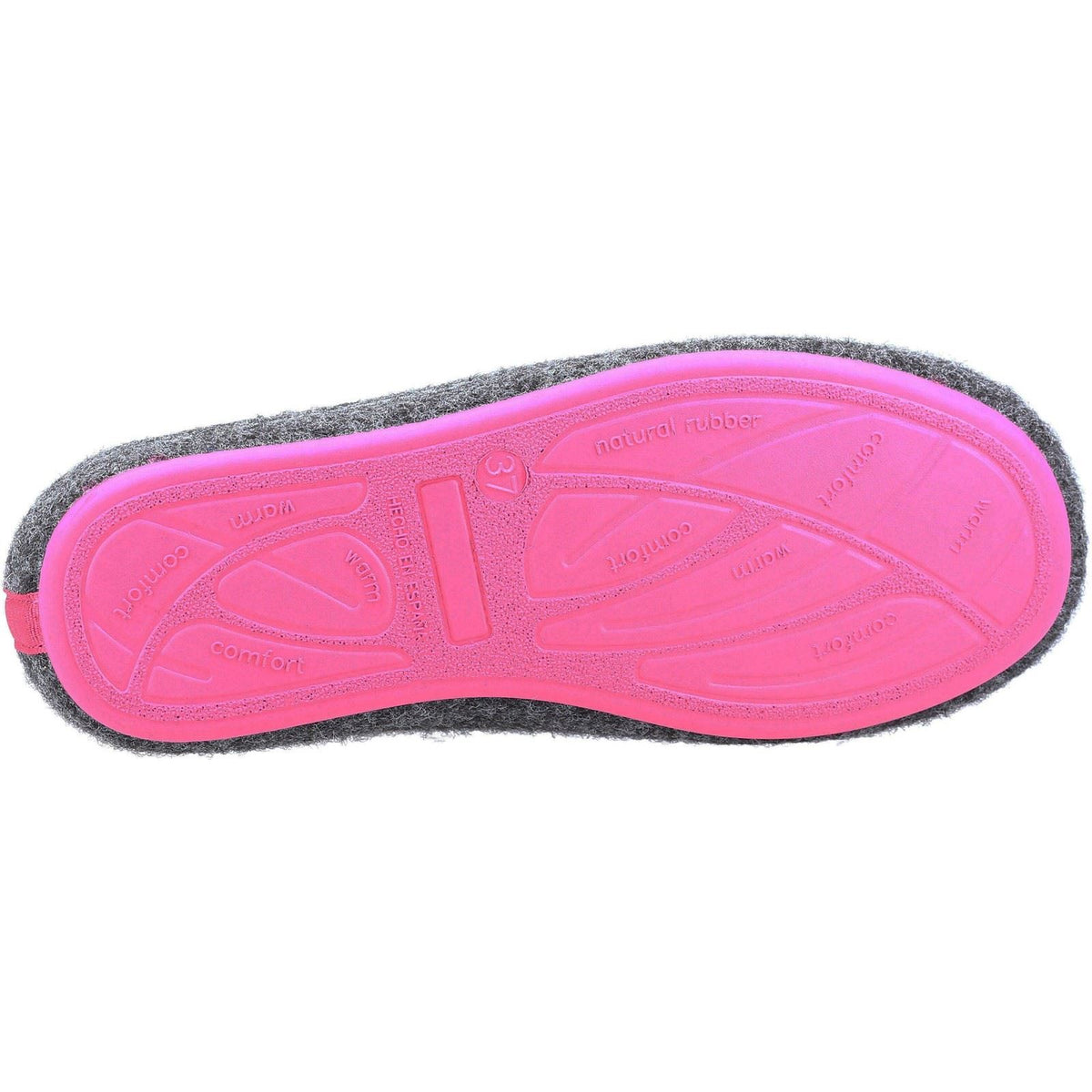 Hush Puppies The Good 90% Recycled RPET Synthetic Women's Charcoal Slippers