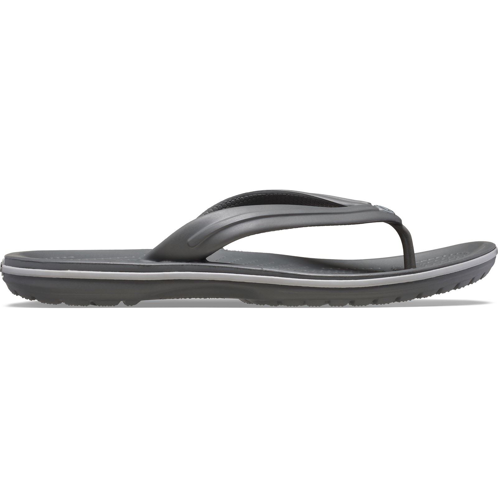 Crocs Crocband Flip Thermoplastic Men's Slate Grey/Smoke Flip Flops