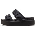 Crocs Brooklyn Synthetic Women's Black Sandals