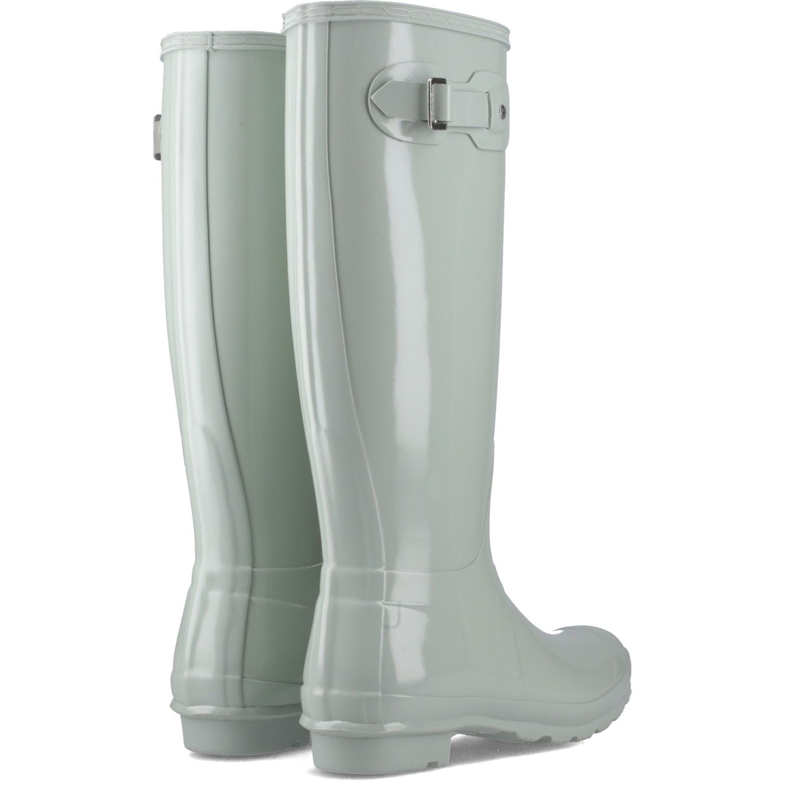 Hunter Original Tall Gloss Rubber Women's Sea Foam Wellington Boots