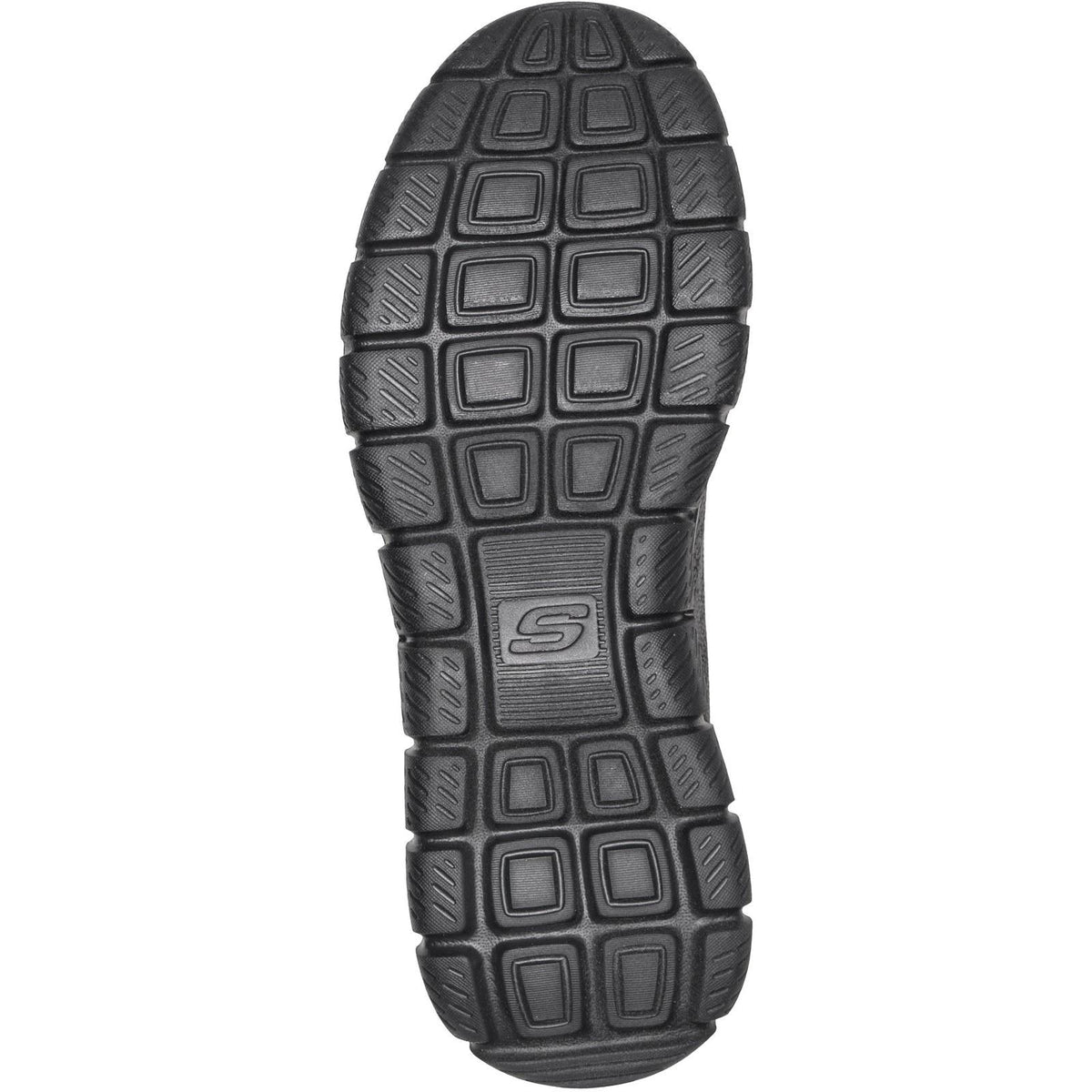 Skechers Track Pohlter Textile Men's Black Trainers