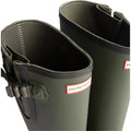 Hunter Field Downpour Adjustable Boot Rubber Men's Dark Olive/Black Wellington Boots