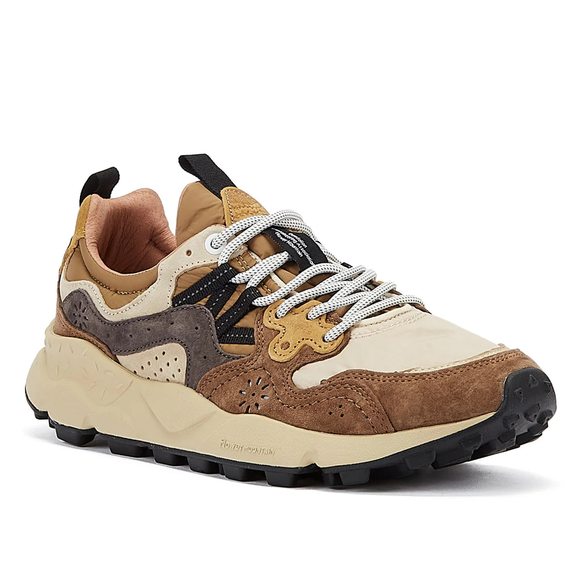 Flower Mountain Yamano 3 Suede/Nylon Men's Brown Trainers