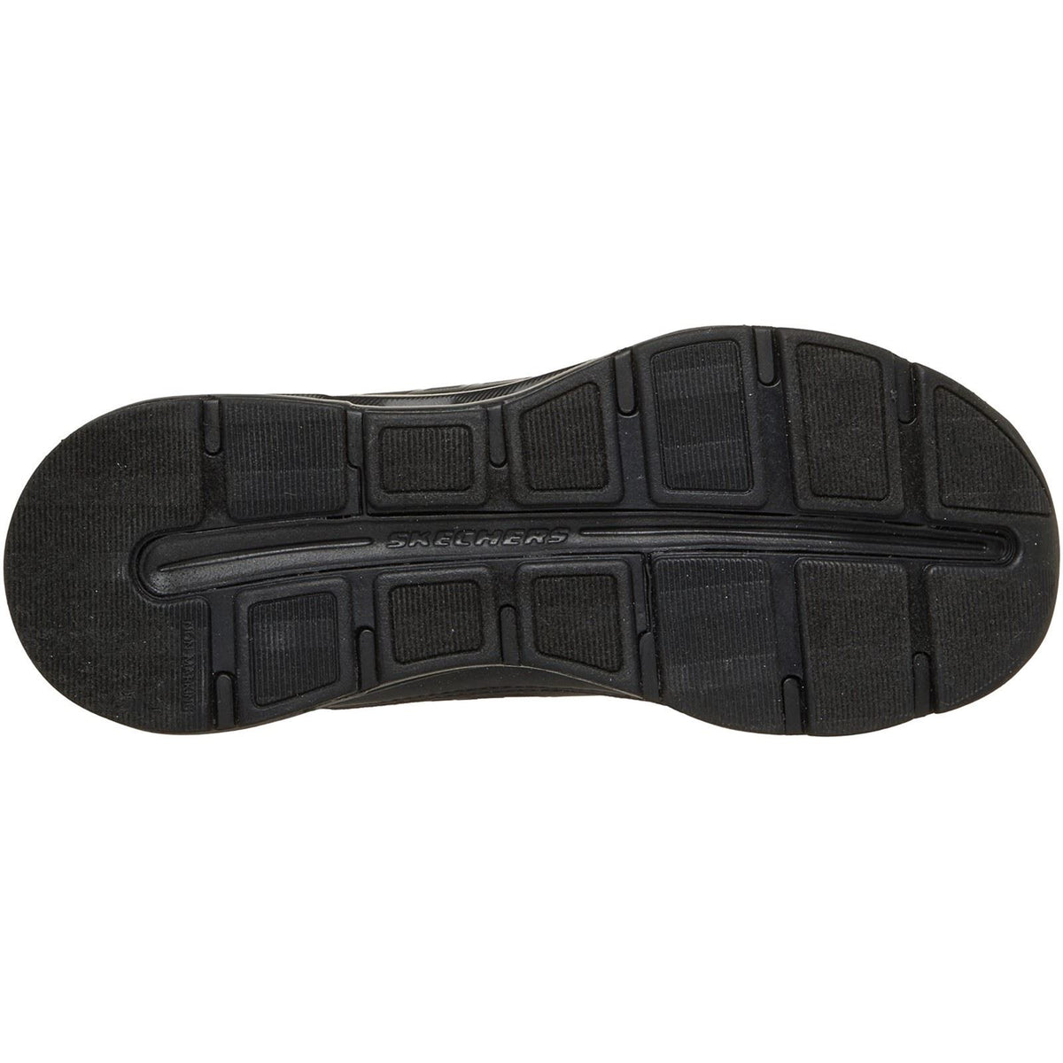 Skechers Glide Step Vista Lane Kids Black Trainers