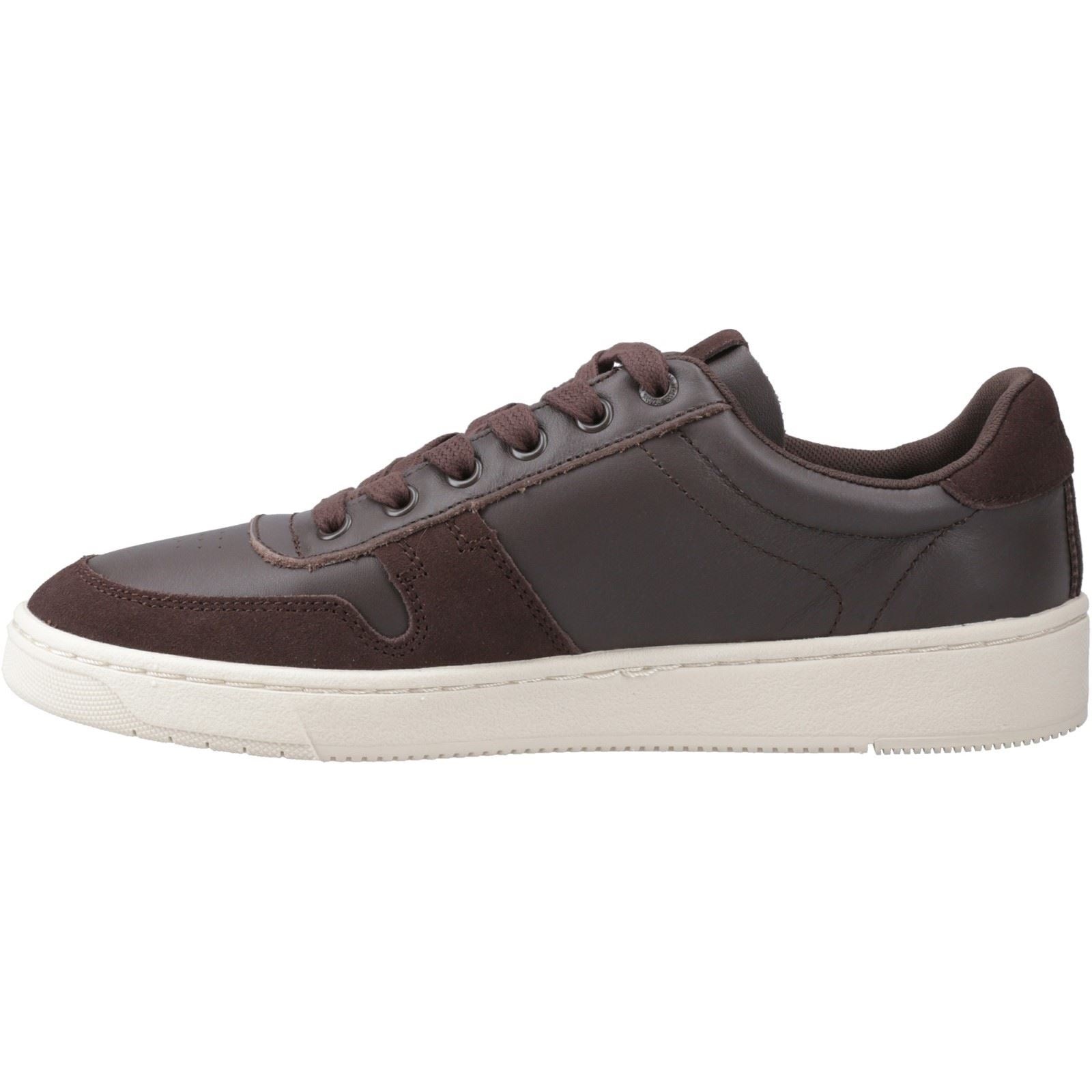 TOMS TRVL Lite Court Leather Men's Brown Trainers