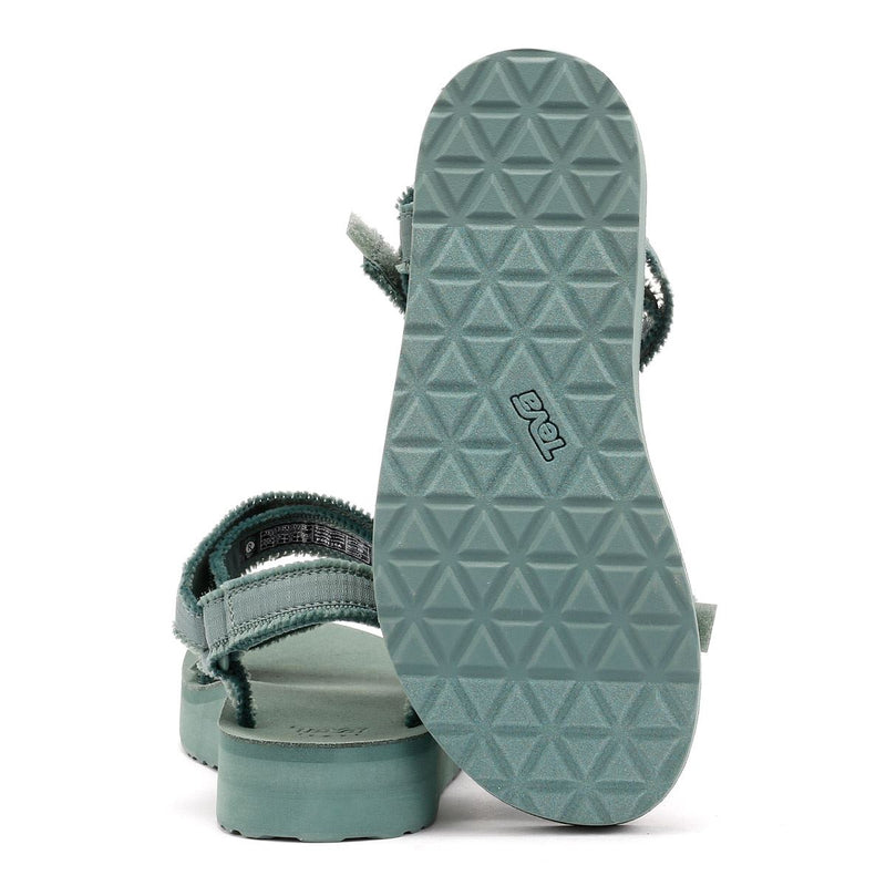 Teva Midform Universal Canvas Women's Silver Pine Sandals