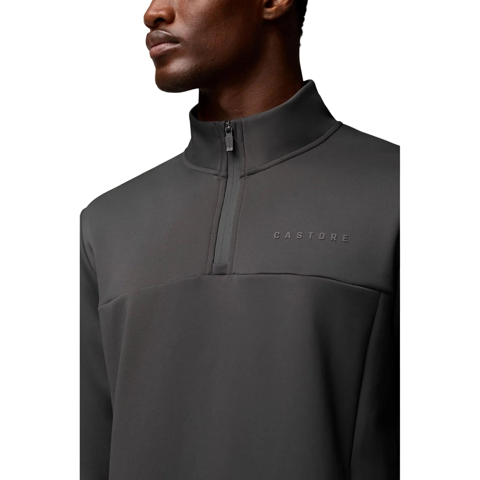 Castore Scuba 1/4 Zip Polyester Men's Grey Sweatshirt
